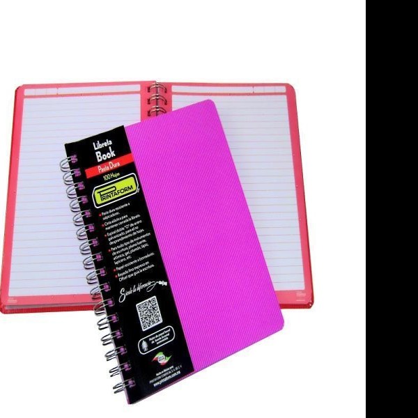 CUADERNO BOOK ARCOIRIS PRINTAFORM RAYA ESP.100H. C.12